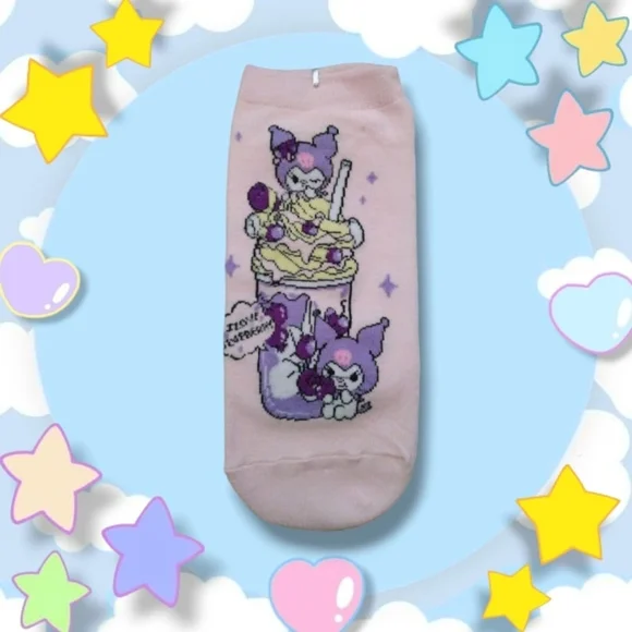 Cute Sanrio Kuromi Socks - Picture 1 of 1